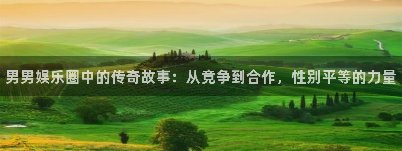星空娱乐app：男男娱乐圈中的传奇故事：从竞争到合作，性别平等的力量