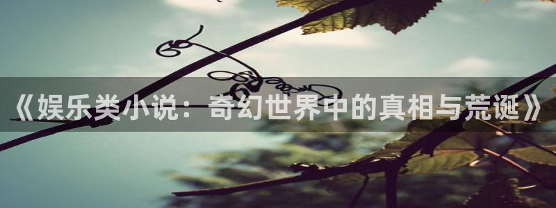 星空娱乐.：《娱乐类小说：奇幻世界中的真相与荒诞》